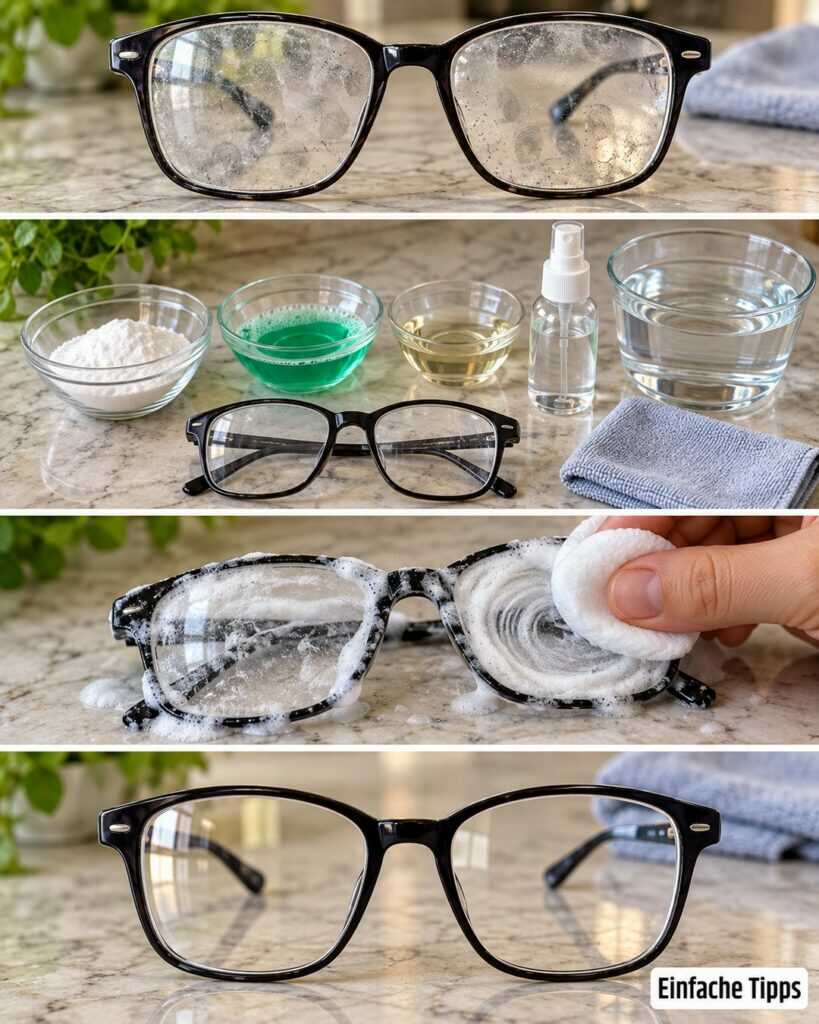 Brille voller Schlieren und Fingerabdrücke? So werden die Gläser sauber – ohne die Beschichtung zu beschädigen
