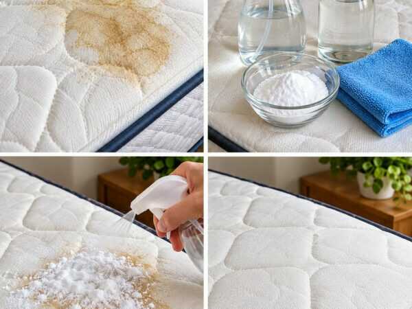 Matratzenflecken richtig entfernen: Diese schonende Methode reinigt, ohne die Matratze zu durchnässen