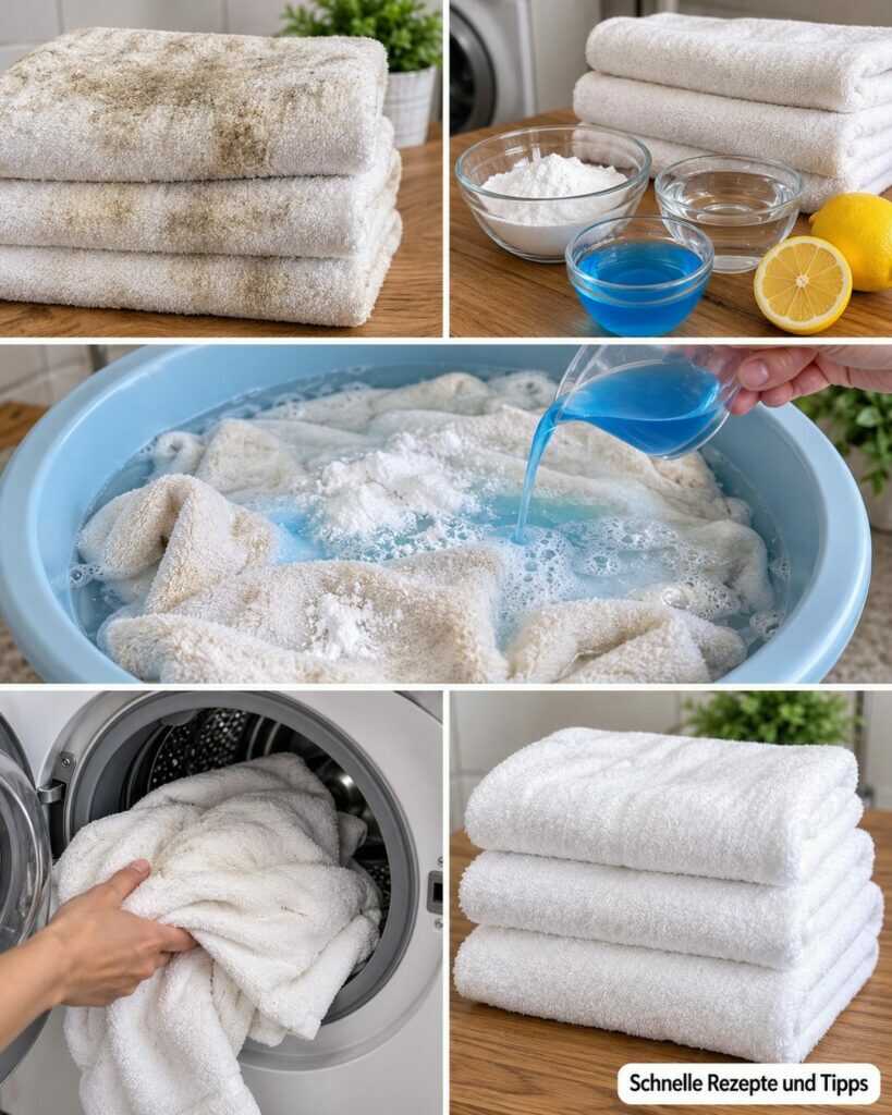 Vergraute weiße Handtücher? So werden sie wieder frischer und heller – ohne Chlorbleiche