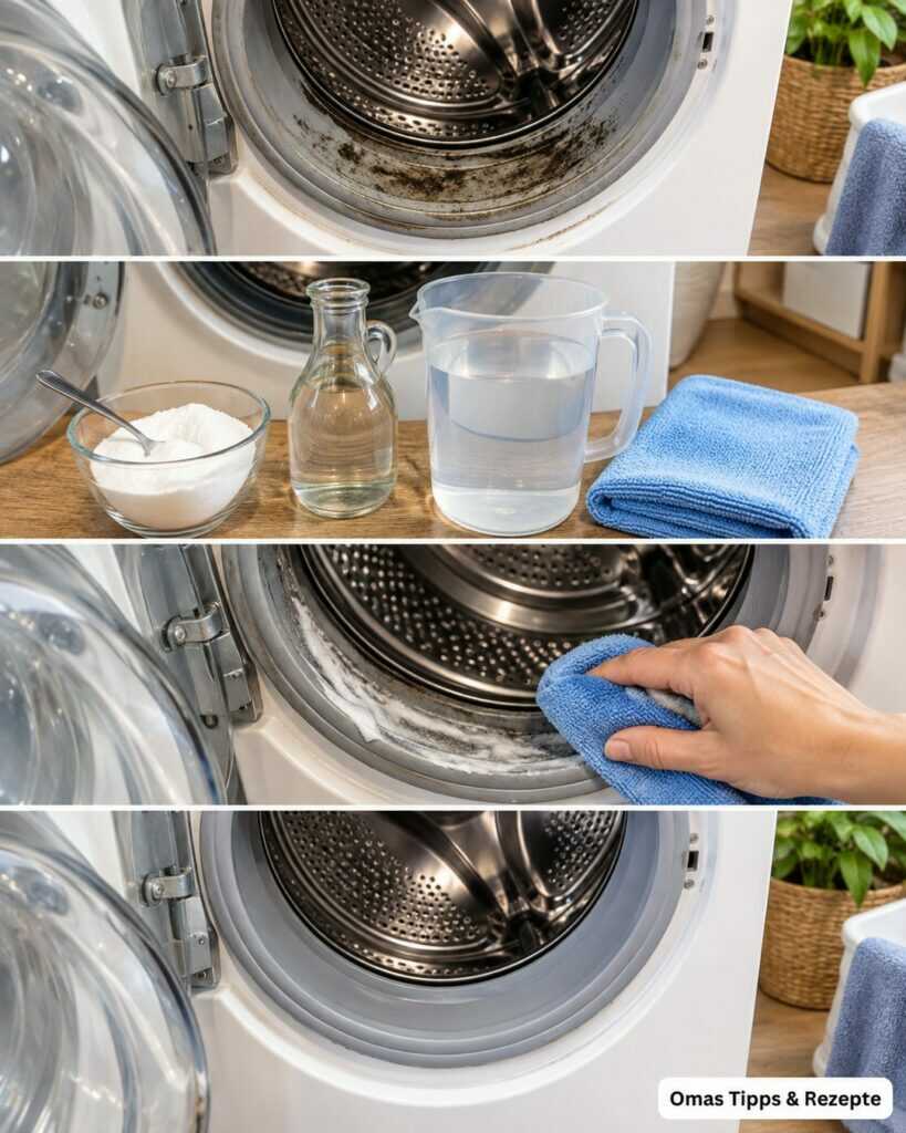 Waschmaschine riecht muffig? So reinigst du Trommel, Waschmittelfach und Türdichtung gründlich