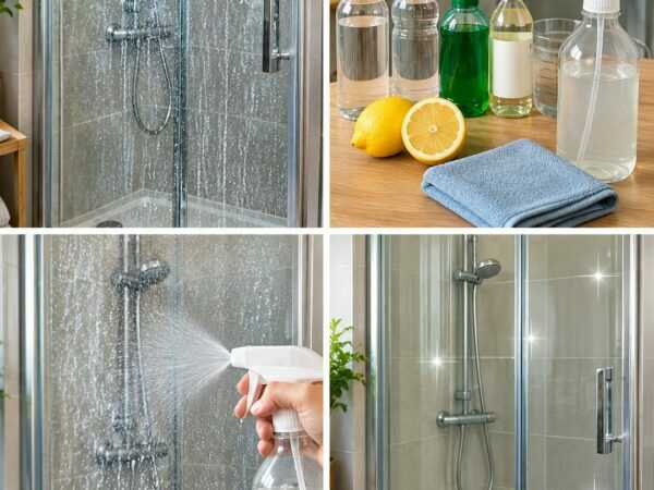 Duschglas voller Kalkflecken? Mit dieser einfachen Routine bleibt die Dusche länger klar