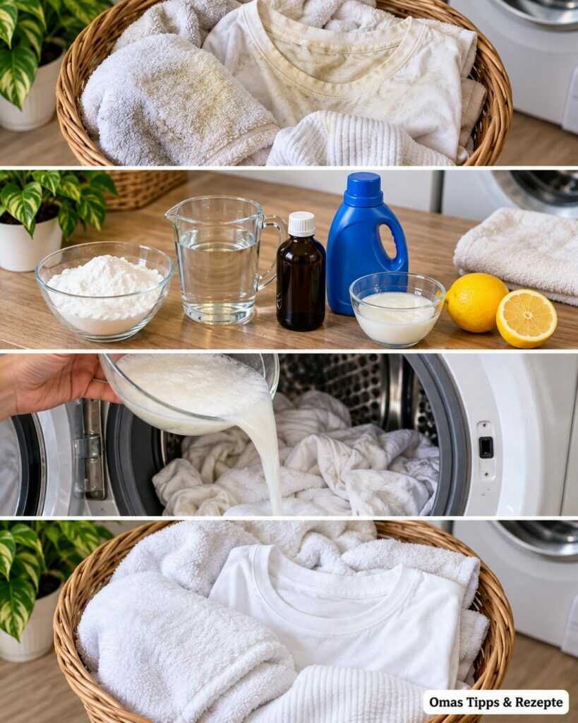Weiße Wäsche wird grau? So bekommst du Handtücher und Kleidung wieder sichtbar frischer