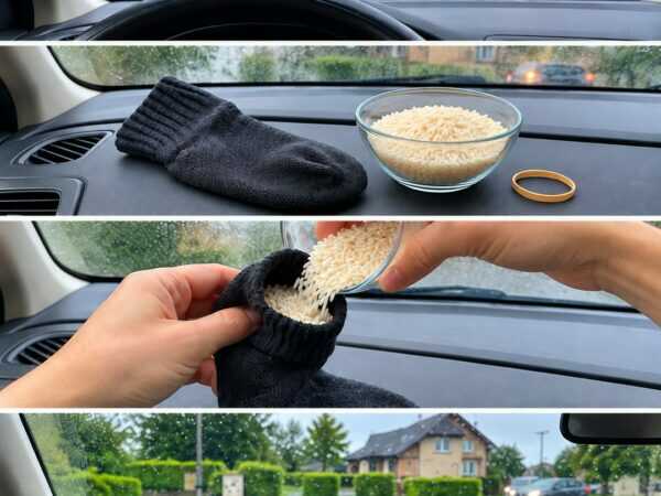 Beschlagene Autoscheiben bei Regen? Dieser einfache Socken-Trick hilft gegen Feuchtigkeit im Auto