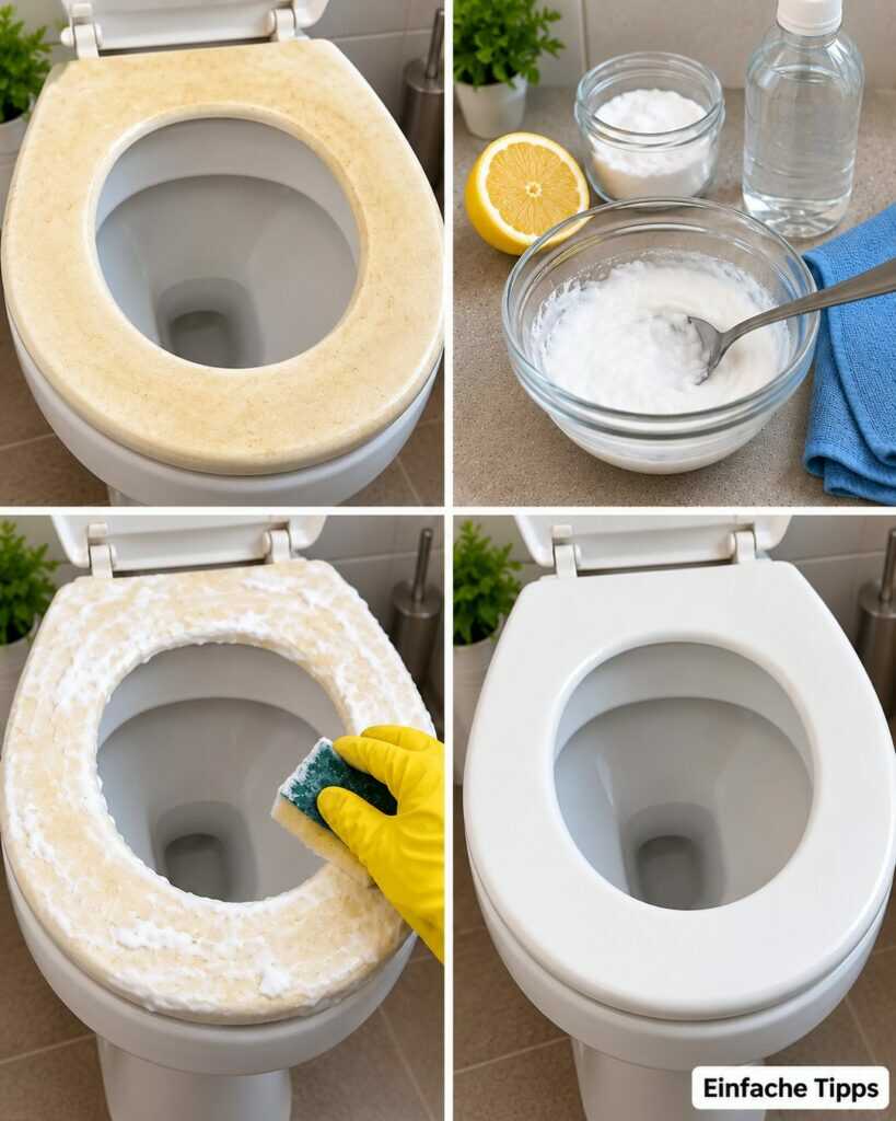 Toilettensitz vergilbt? So wird er wieder sauber – ohne das Material unnötig anzugreifen