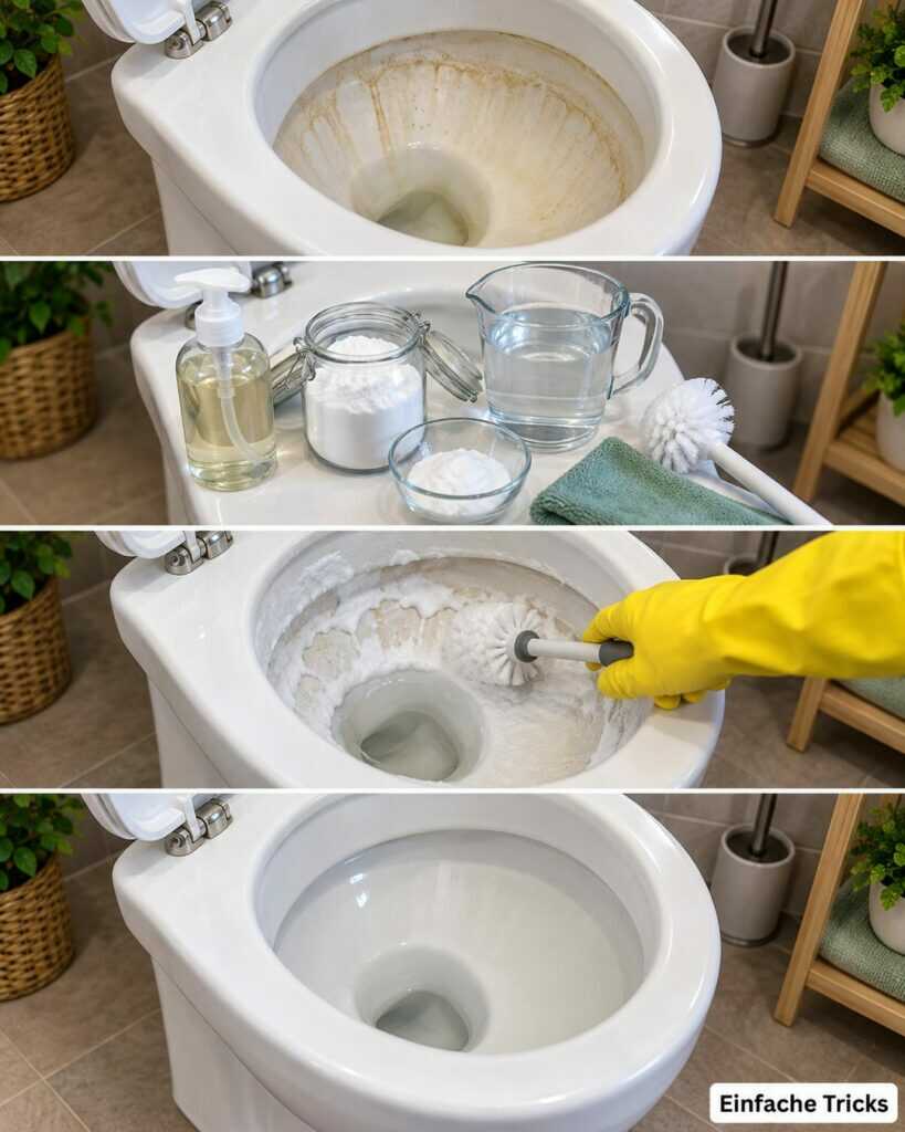 Toilette stark verschmutzt? So bekommst du Kalk, Urinstein und Ablagerungen schonend wieder sauber