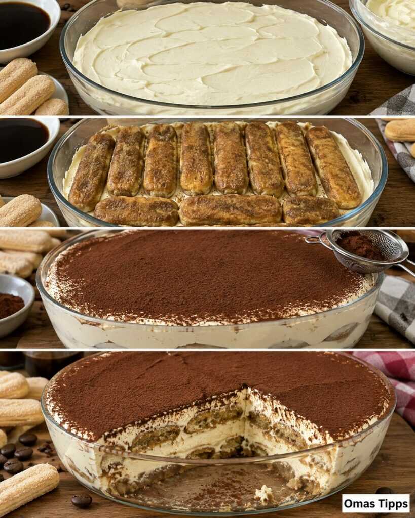 Cremiges Tiramisu ohne Backen – klassisch, luftig und unwiderstehlich einfach