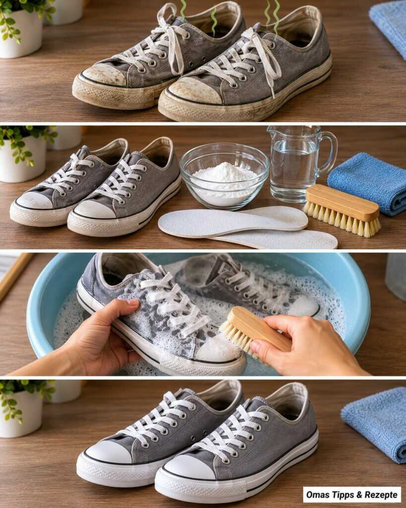 Schuhe riechen unangenehm? Mit diesen einfachen Schritten werden sie wieder frisch