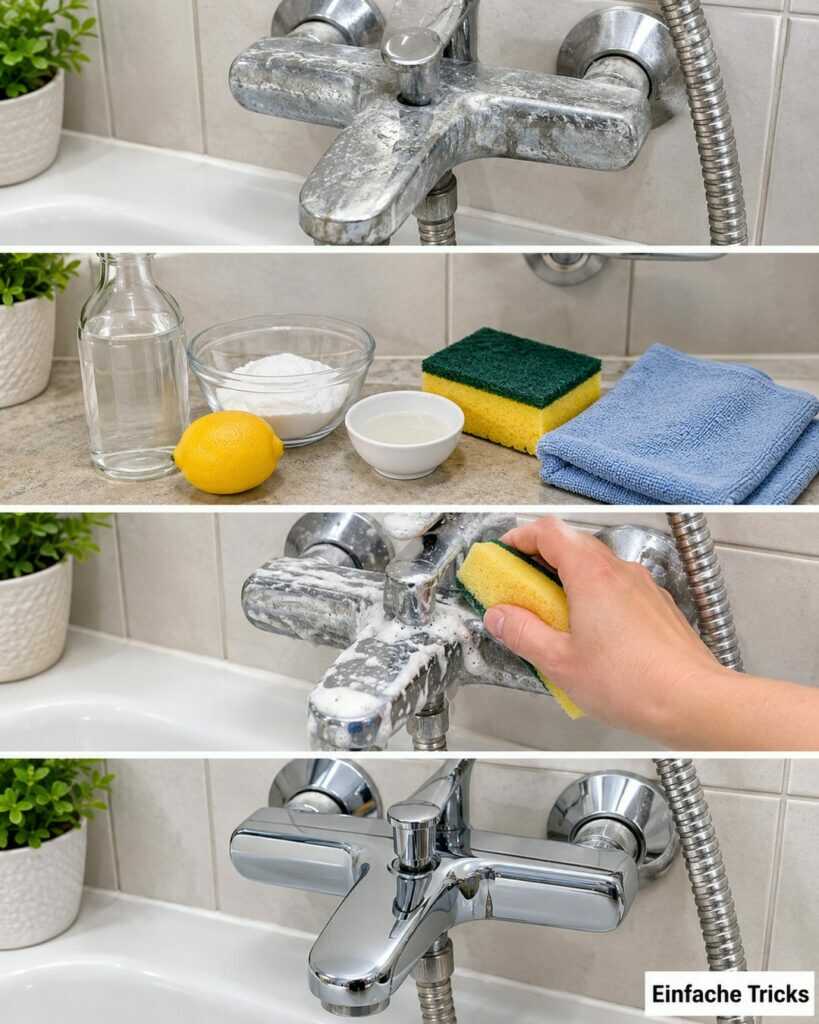 Kalk am Wasserhahn? So löst du hartnäckige Ablagerungen schonend – ohne die Armatur zu ruinieren