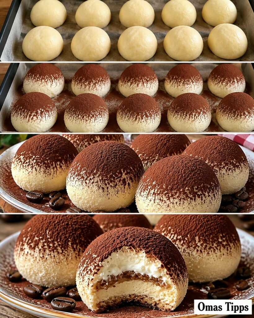 Cremige Tiramisu-Kugeln ohne Backen – mit Mascarpone, Kaffee und feinem Kakao