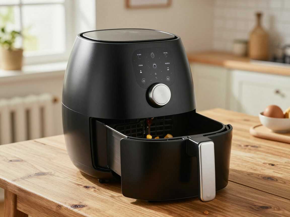 Airfryer voller eingebrannter Fettreste? So wird der Korb wieder sauber – ohne die Beschichtung zu ruinieren