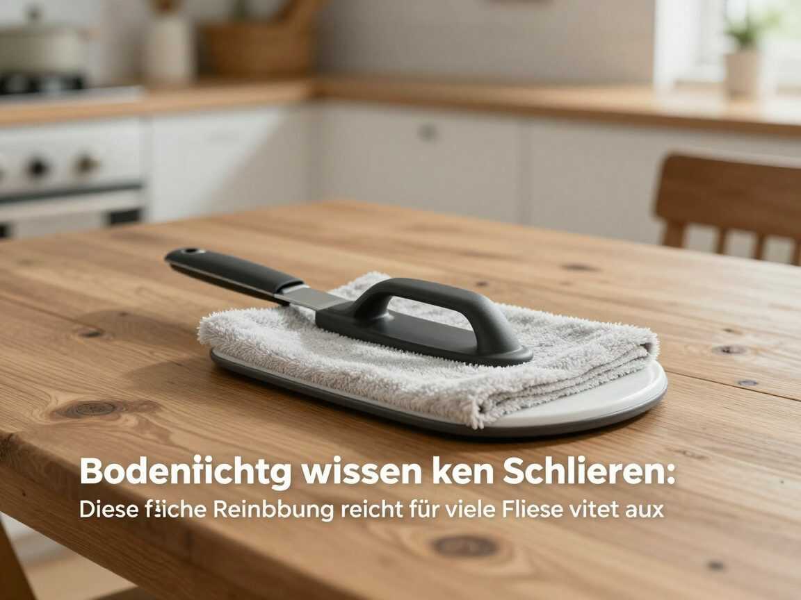 Boden richtig wischen ohne Schlieren: Diese einfache Reinigung reicht für viele Fliesen völlig aus