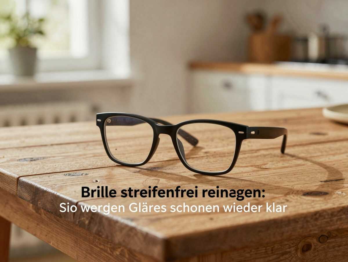 Brille streifenfrei reinigen: So werden Gläser schonend wieder klar