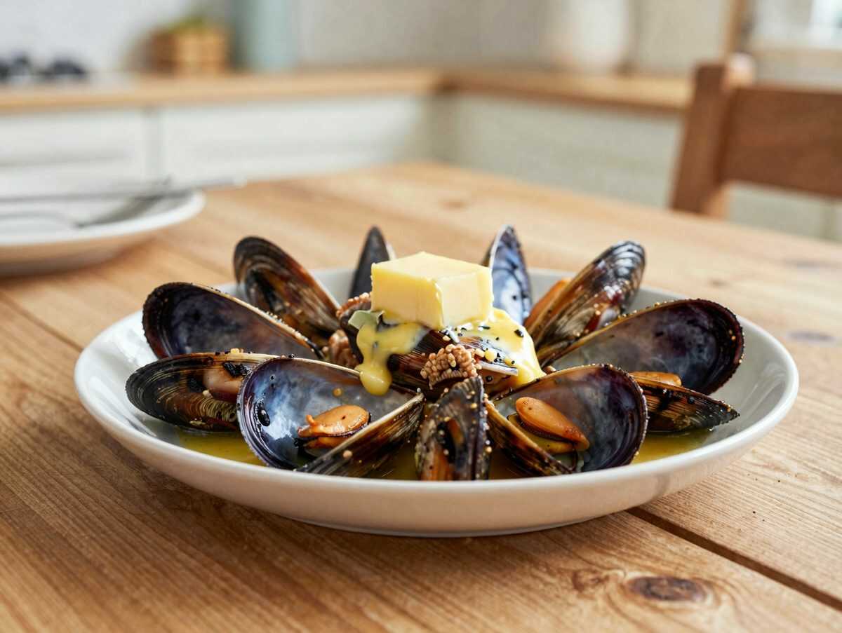 Butterzarte Hummerschwänze mit Knoblauchbutter und Jakobsmuscheln – dieses Ofengericht sieht luxuriös aus und gelingt erstaunlich einfach