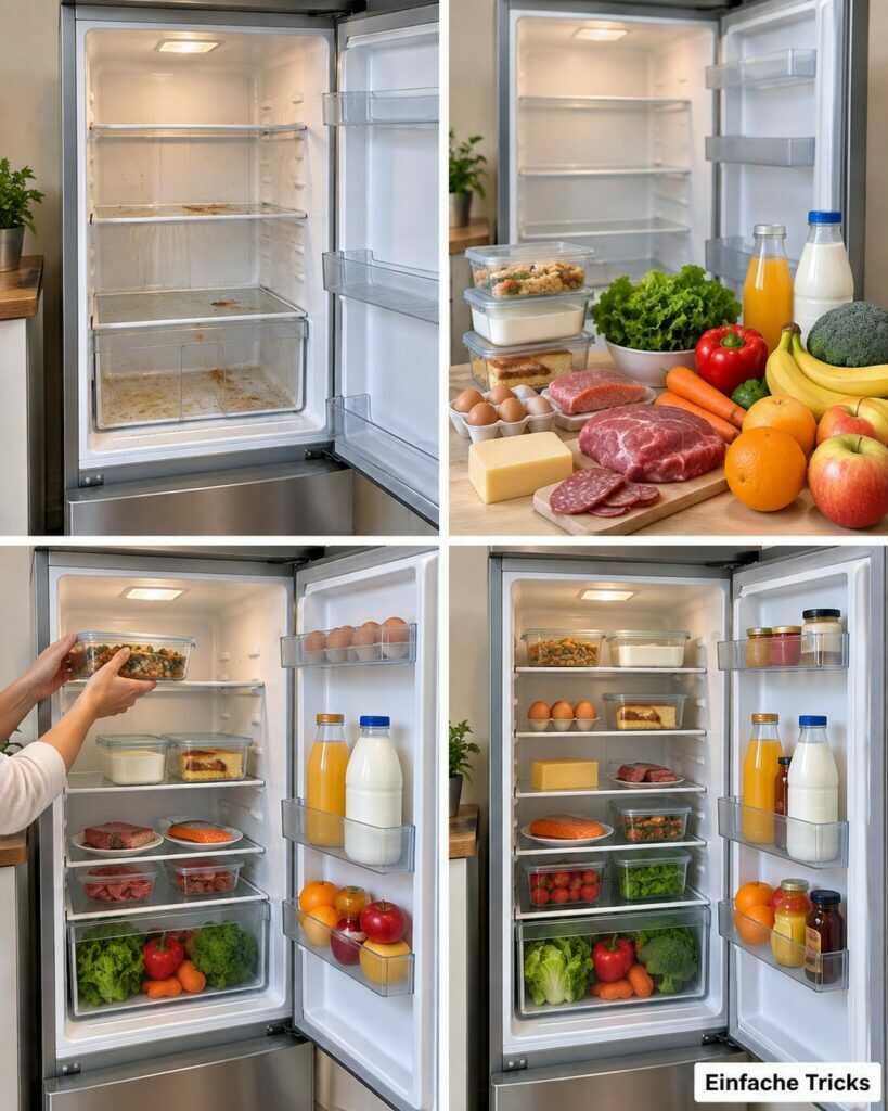 Kühlschrank richtig einräumen: Mit dieser Ordnung bleiben Lebensmittel länger frisch