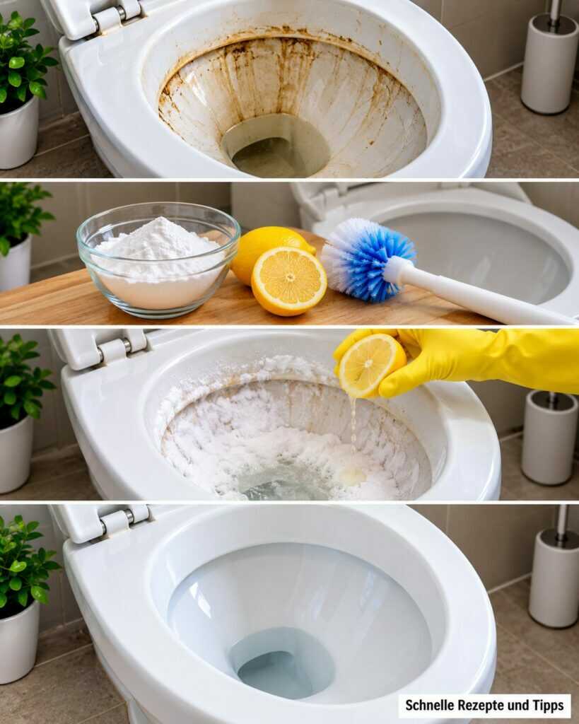 Toilette stark verschmutzt? So löst du Kalk und Ablagerungen gründlich, ohne aggressive Reiniger