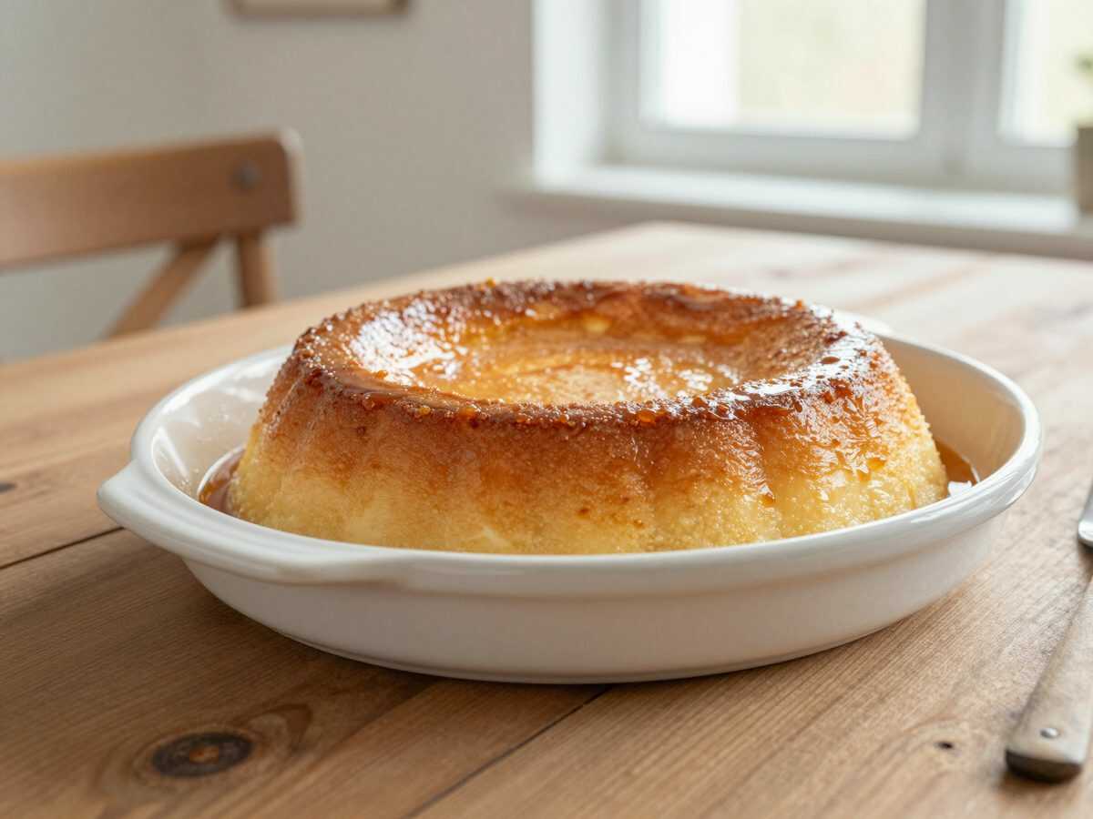Cremiger Karamell-Flan aus dem Ofen – so gelingt er wunderbar zart und samtig