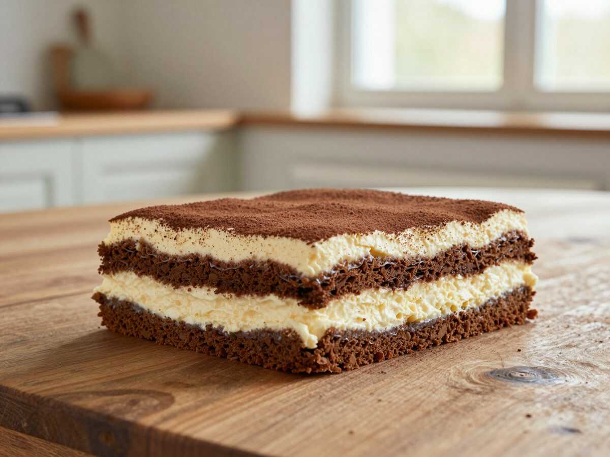 Cremiger Vanille-Schoko-Kühlschrankkuchen ohne Backen – ein Schichtdessert, das alle lieben