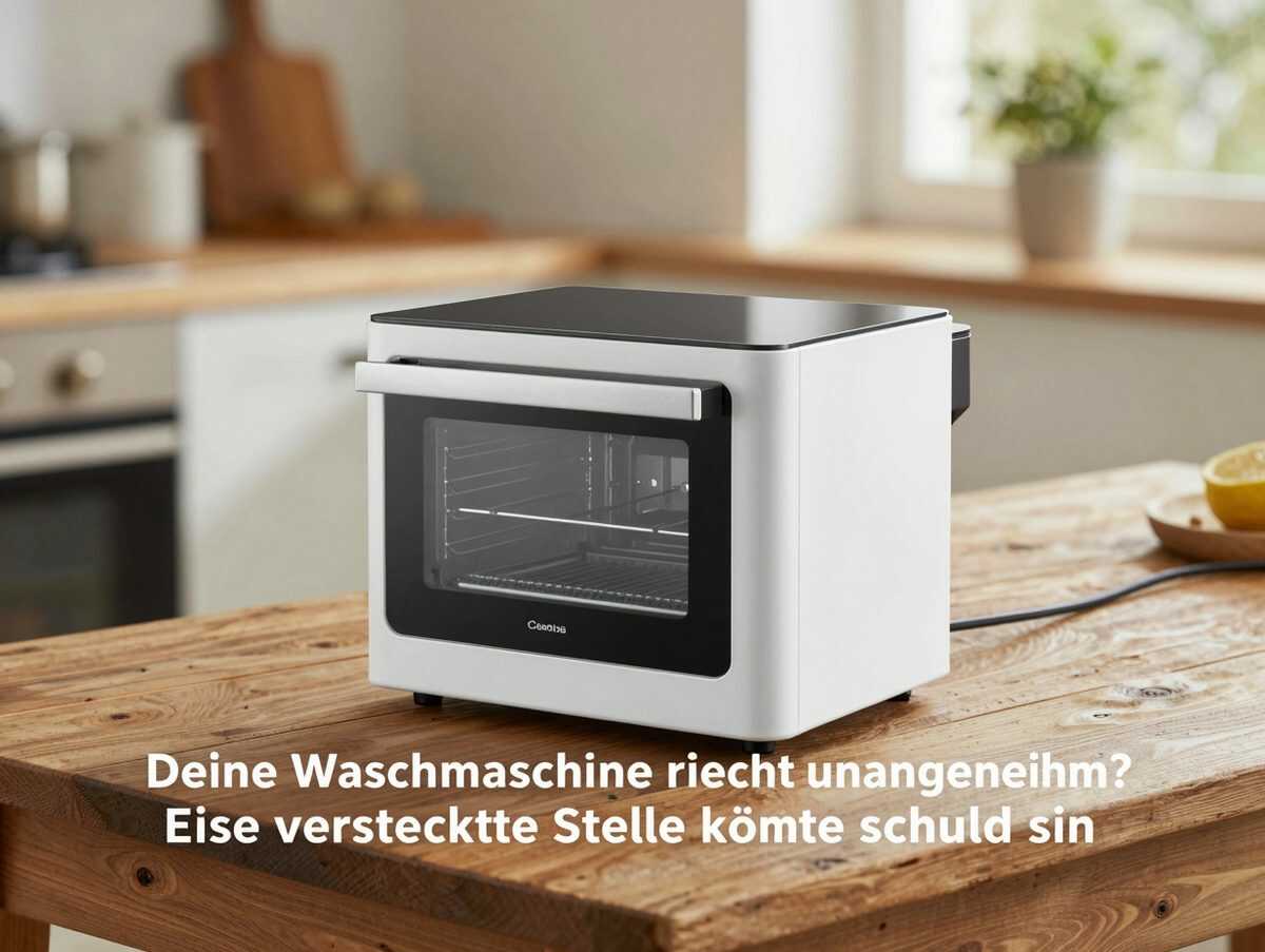 Deine Waschmaschine riecht unangenehm? Diese versteckte Stelle könnte schuld sein