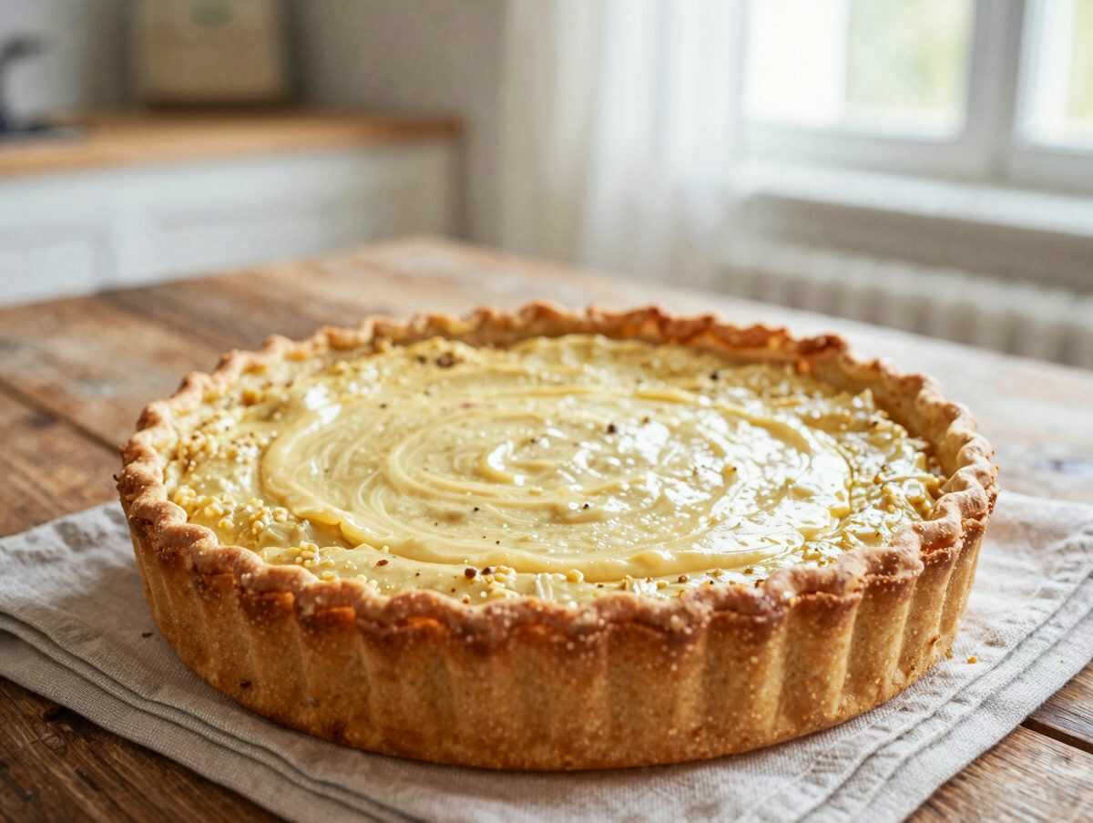 Diese cremige Lauch-Schinken-Tarte ist so einfach – und kommt goldbraun aus dem Ofen