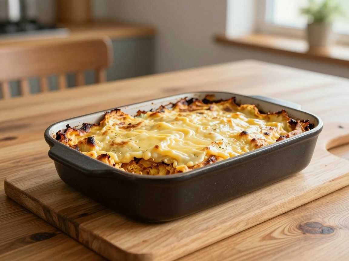 Diese extra cremige Ofen-Lasagne macht alle satt – mit würziger Hackfleischsoße und goldener Käsekruste