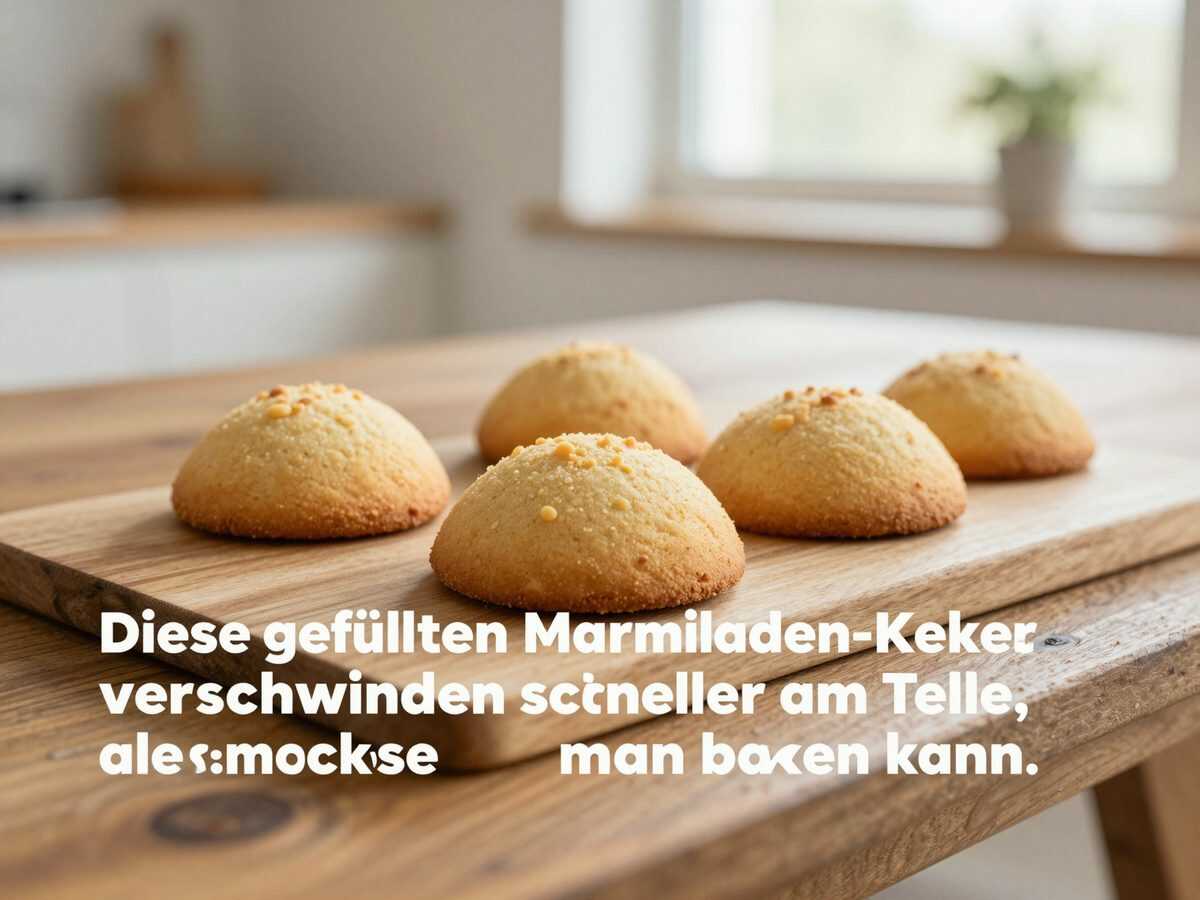 Diese gefüllten Marmeladen-Kekse verschwinden schneller vom Teller, als man backen kann