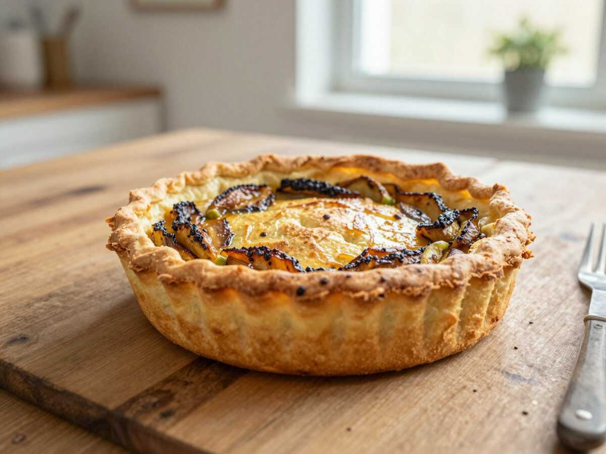 Diese Hackfleisch-Möhren-Quiche macht alle satt – knusprig, cremig und herrlich herzhaft
