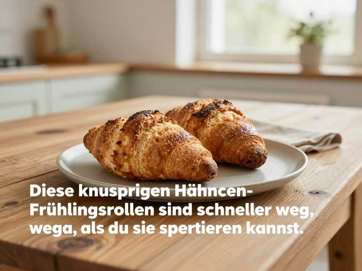 Diese knusprigen Hähnchen-Frühlingsrollen sind schneller weg, als du sie servieren kannst