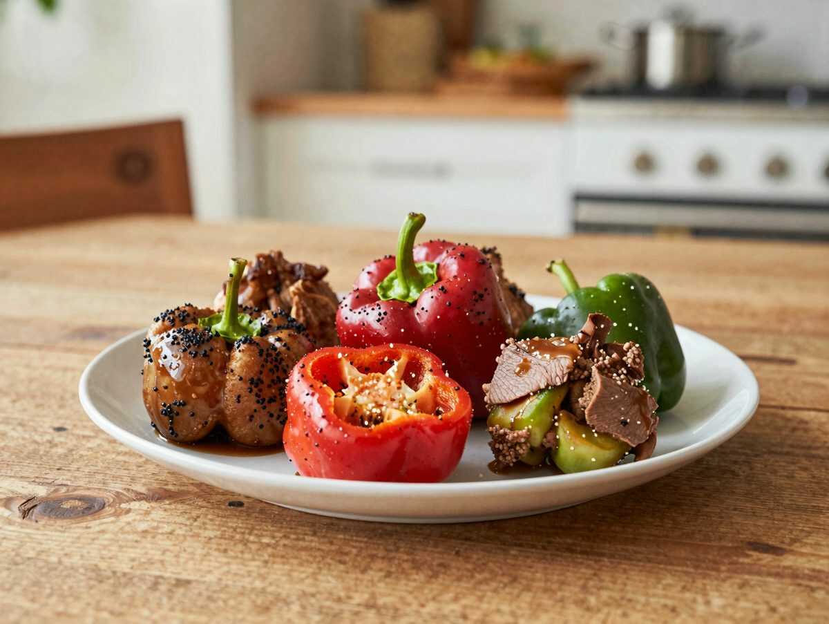 Diese saftigen Ofen-Hackbällchen mit Paprika sind das Familienessen, das alle noch einmal wollen