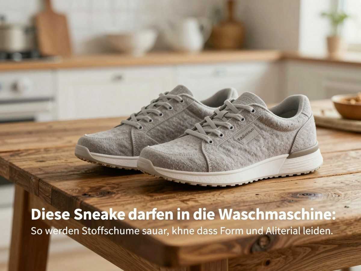 Diese Sneaker dürfen in die Waschmaschine: So werden Stoffschuhe sauber, ohne dass Form und Material leiden