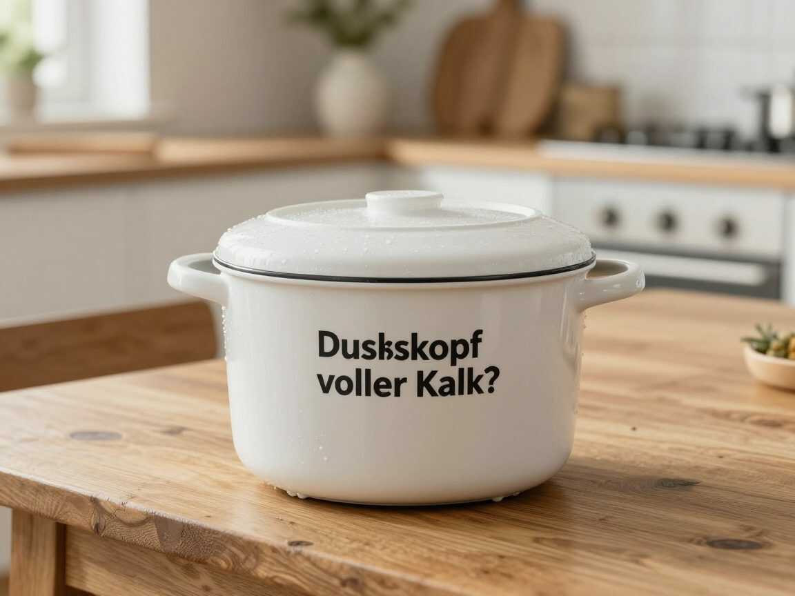 Duschkopf voller Kalk? Mit dieser einfachen Methode wird der Wasserstrahl wieder gleichmäßig