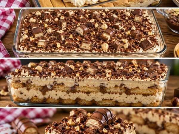 Kinder-Bueno-Tiramisu ohne Backen – cremig, nussig und herrlich schokoladig