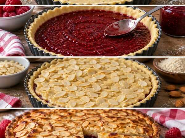 Himmlische Himbeer-Mandel-Tarte – knusprig, saftig und unwiderstehlich aromatisch