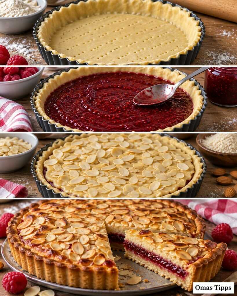 Himmlische Himbeer-Mandel-Tarte – knusprig, saftig und unwiderstehlich aromatisch