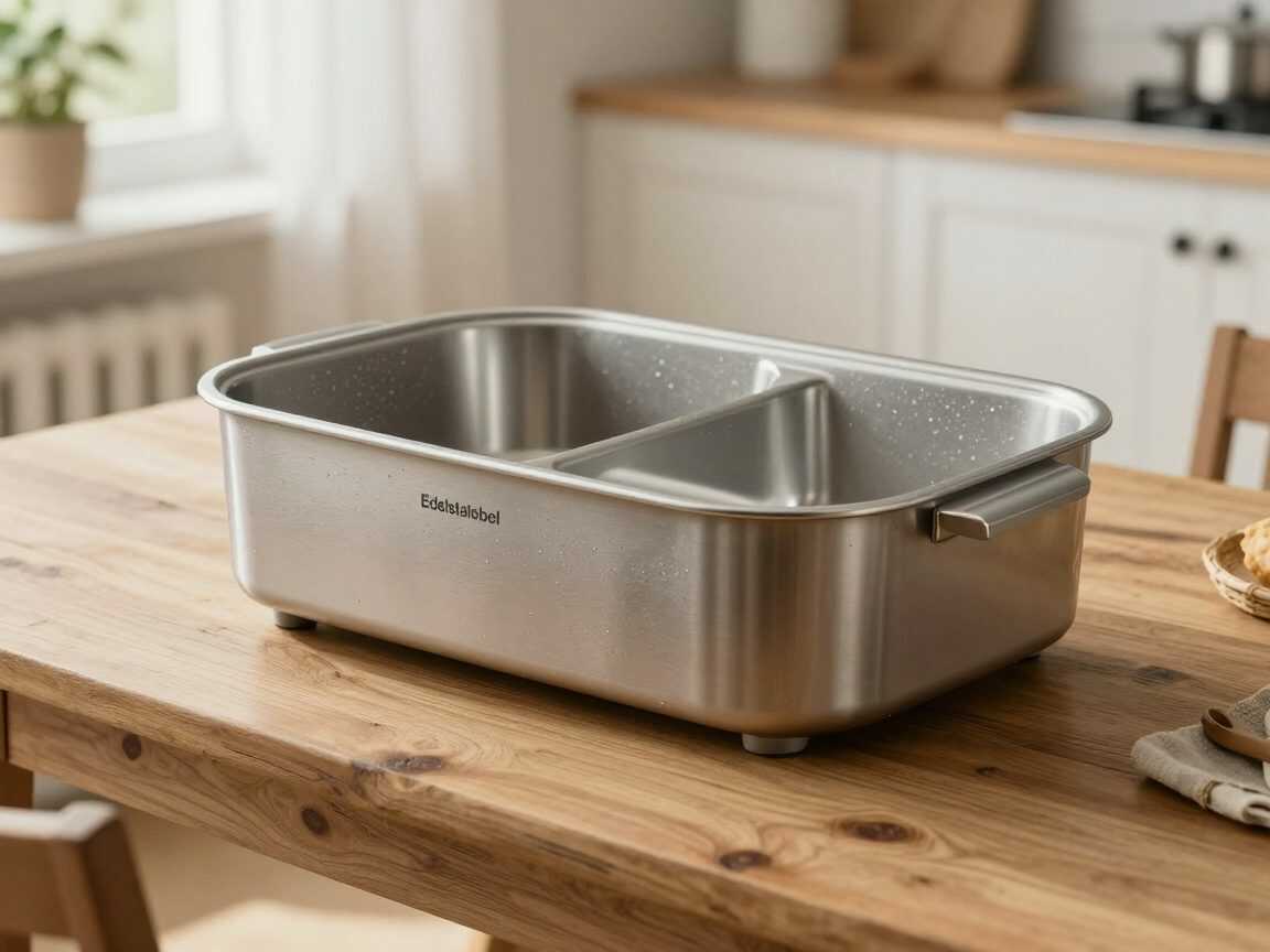 Edelstahlspüle stumpf und voller Wasserflecken? So wird sie wieder sauber und gleichmäßig glänzend