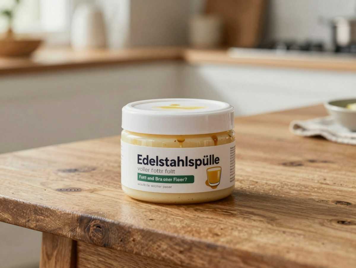 Edelstahlspüle voller Fett und brauner Flecken? Mit dieser sanften Paste wird sie wieder sauber