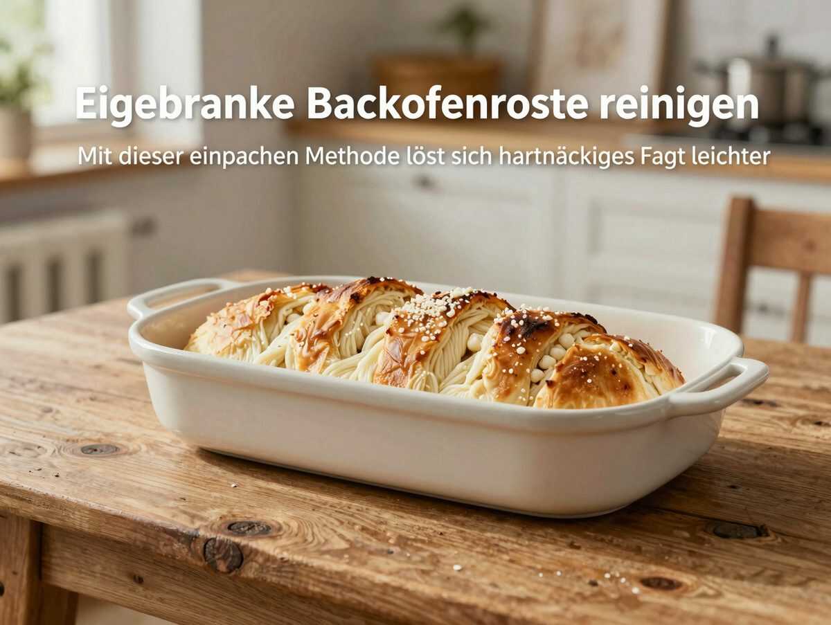 Eingebrannte Backofenroste reinigen: Mit dieser einfachen Methode löst sich hartnäckiges Fett leichter