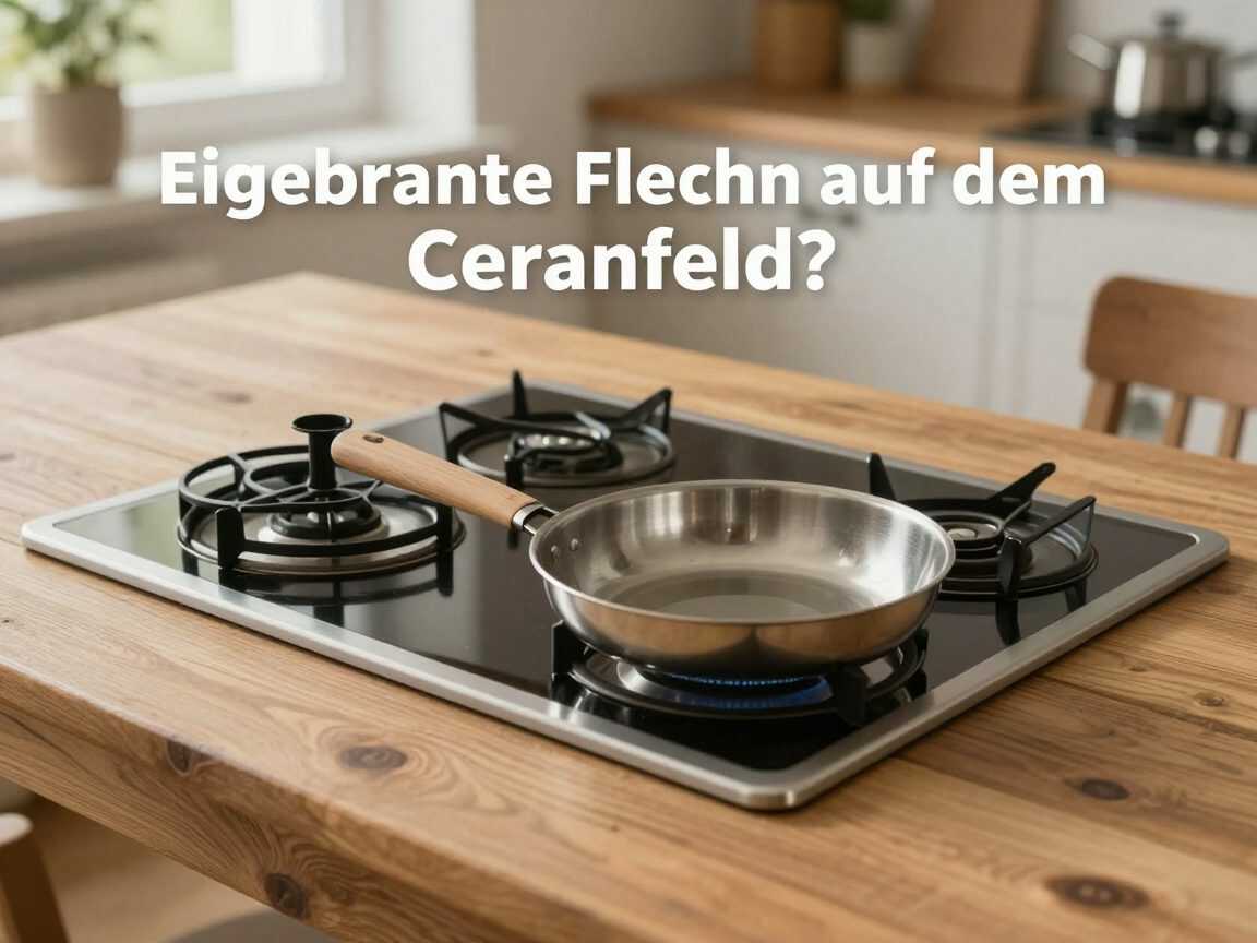 Eingebrannte Flecken auf dem Ceranfeld? Mit dieser einfachen Methode wird die Kochfläche wieder sauber und glänzend