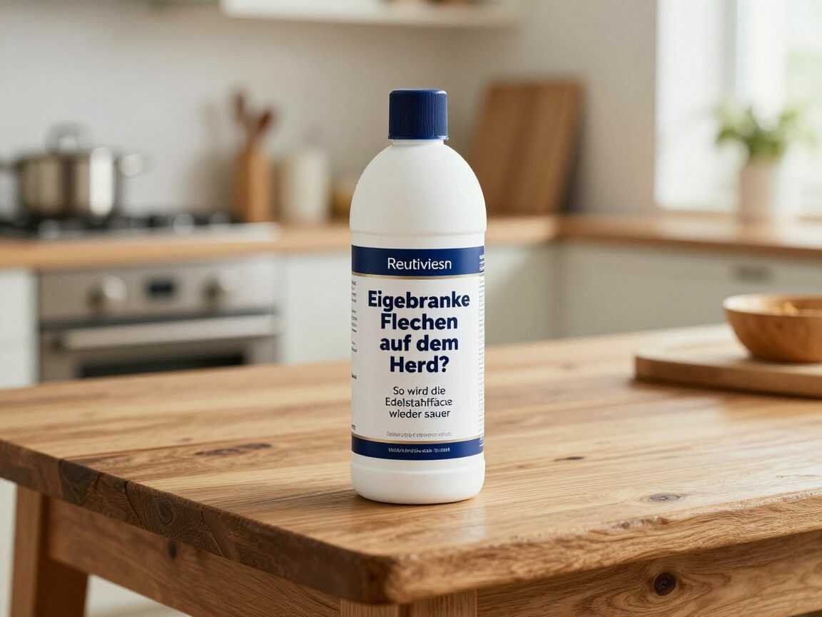 Eingebrannte Flecken auf dem Herd? So wird die Edelstahlfläche wieder sauber – ohne unnötig aggressive Reiniger