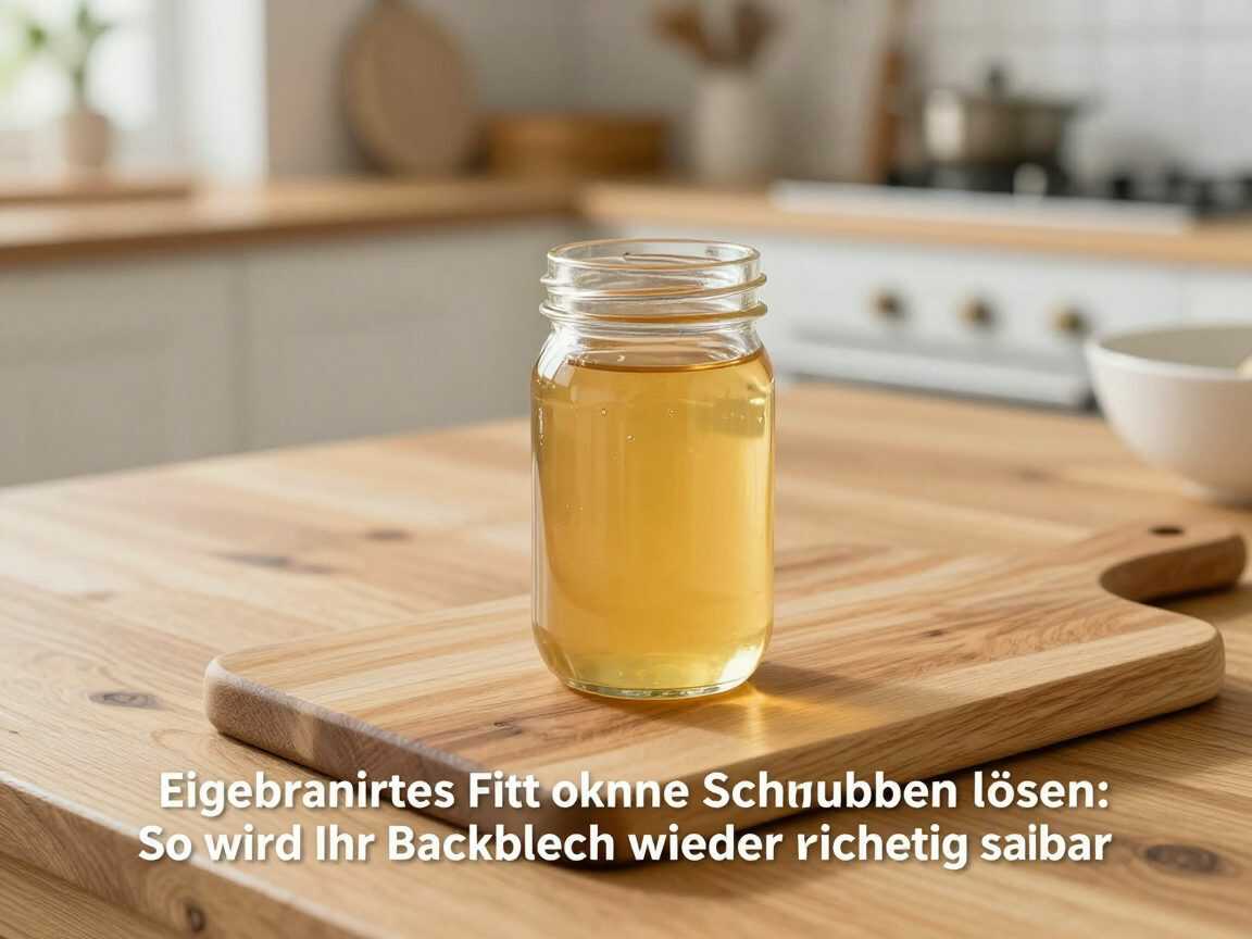 Eingebranntes Fett ohne Schrubben lösen: So wird Ihr Backblech wieder richtig sauber