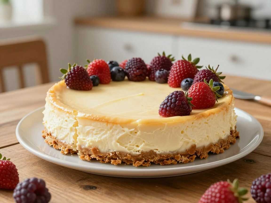 Erdbeer-Cheesecake ohne Backen – cremig, fruchtig und herrlich einfach