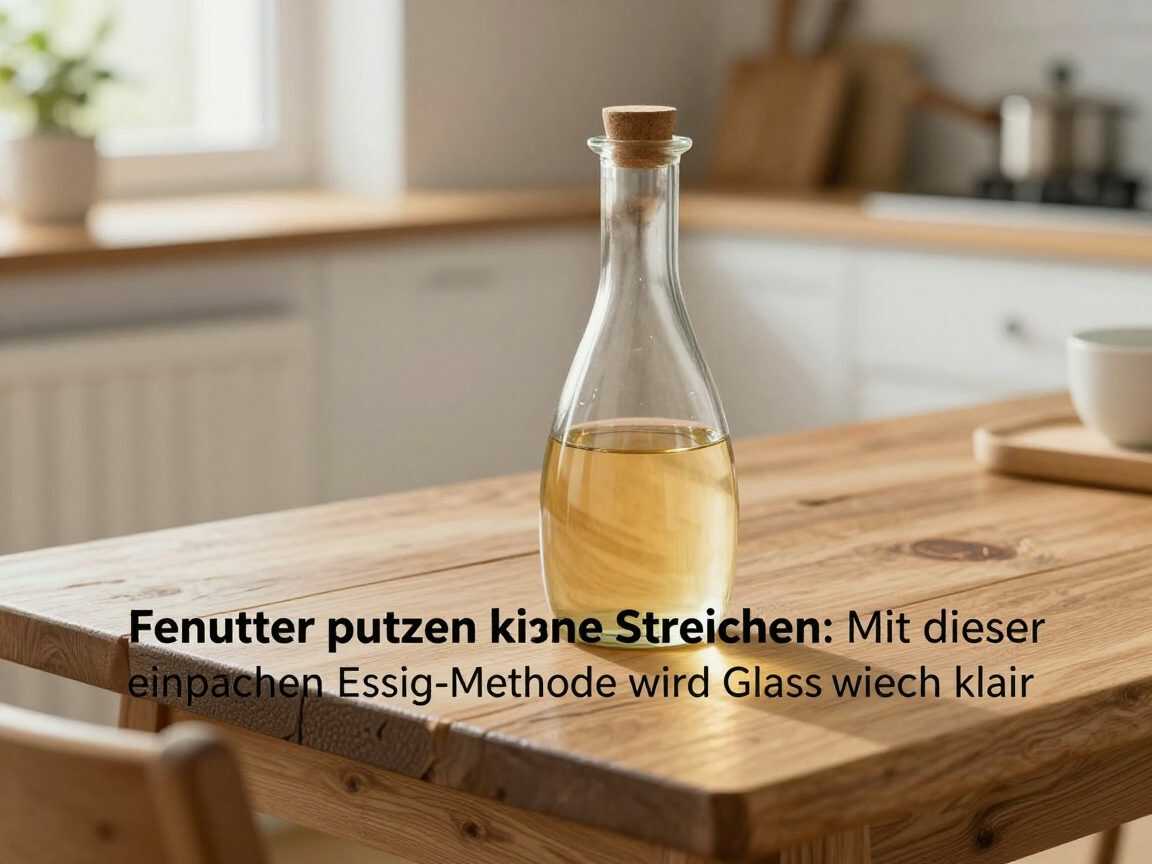Fenster putzen ohne Streifen: Mit dieser einfachen Essig-Methode wird Glas wieder klar