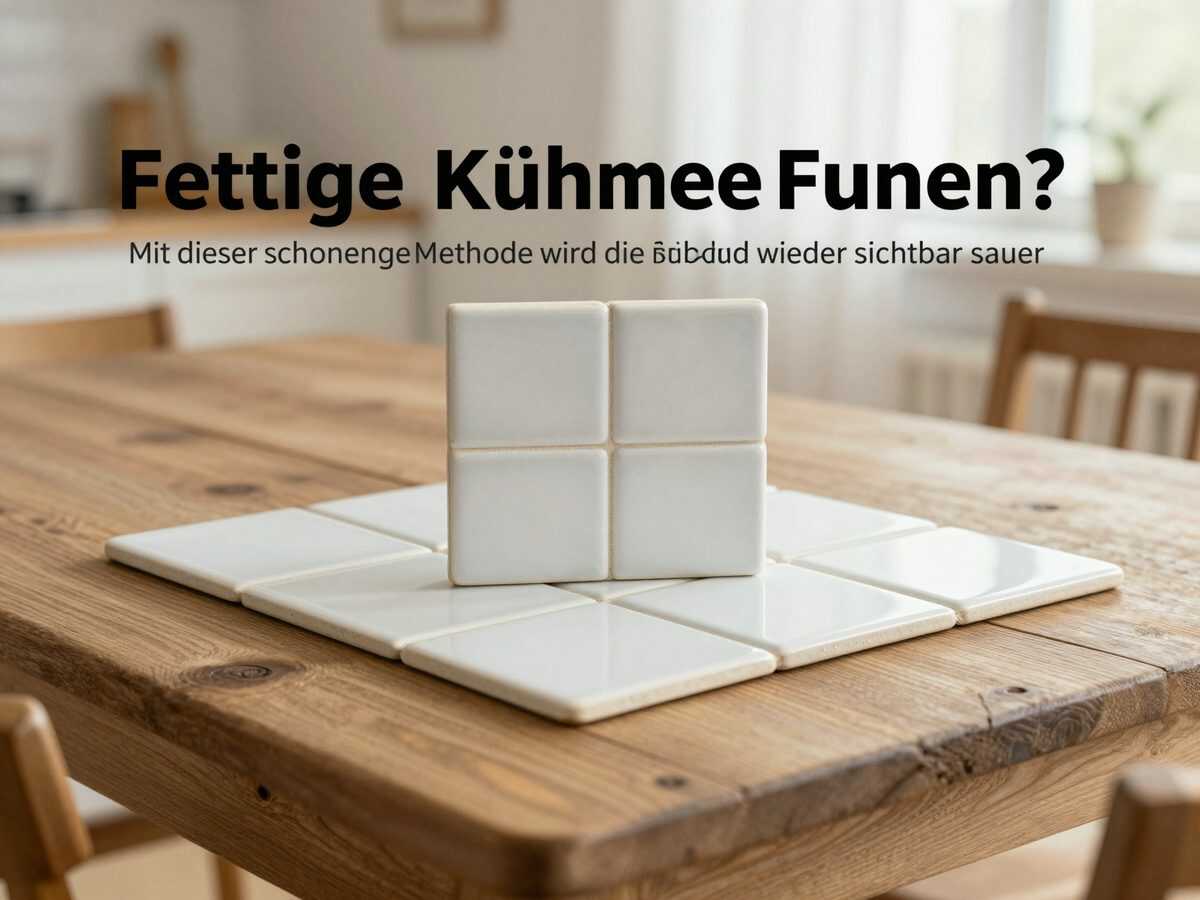 Fettige Küchenfliesen und dunkle Fugen? Mit dieser schonenden Methode wird die Rückwand wieder sichtbar sauber