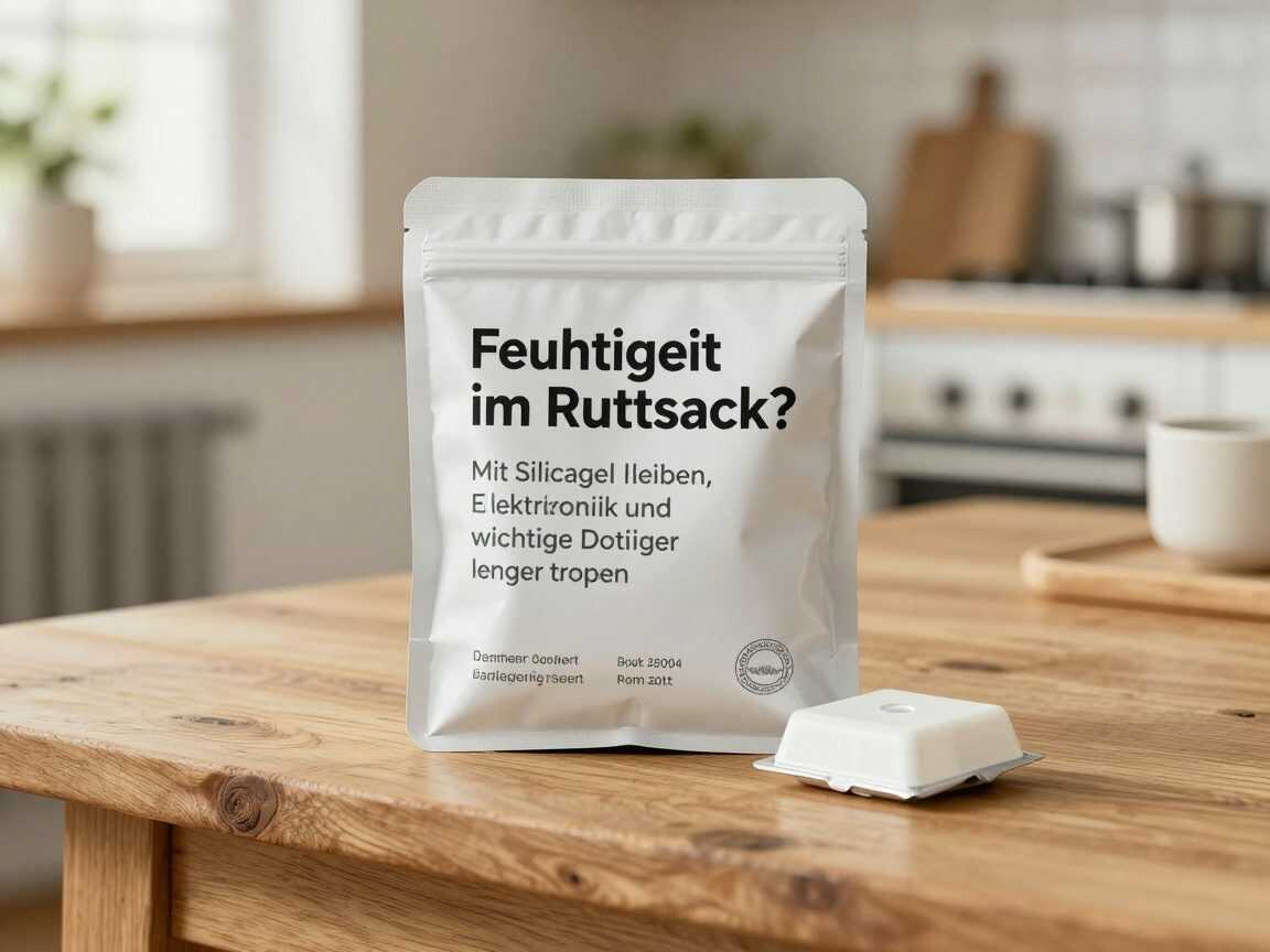 Feuchtigkeit im Rucksack? Mit Silicagel bleiben Kamera, Elektronik und wichtige Dinge länger trocken