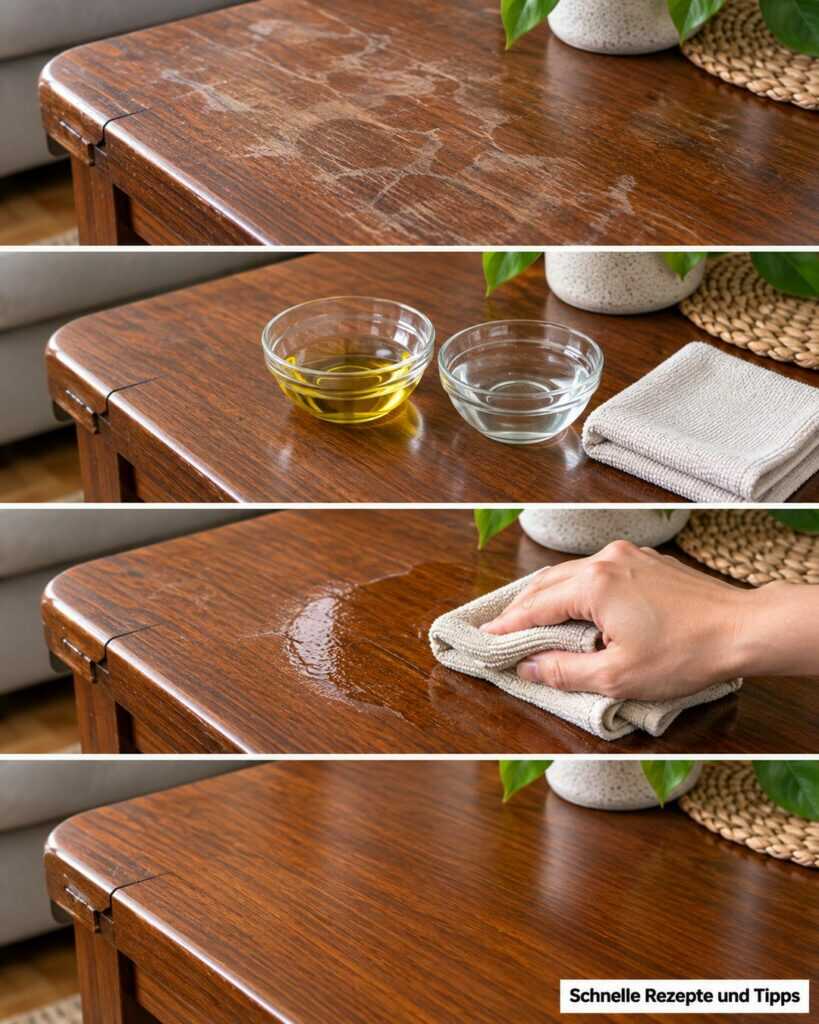 Stumpfes Holz wieder auffrischen: So pflegst du matte Möbel schonend und bringst die Maserung zurück