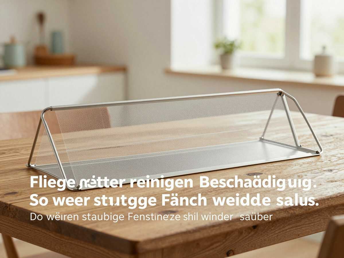 Fliegengitter reinigen ohne Beschädigung: So werden staubige Fensternetze schnell wieder sauber