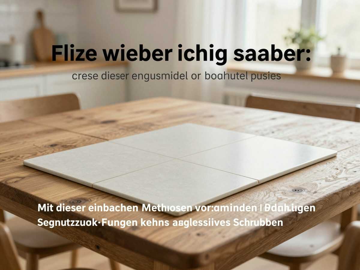 Fliesen wieder richtig sauber: Mit dieser einfachen Methode verschwinden Schmutz und dunkle Fugen ohne aggressives Schrubben