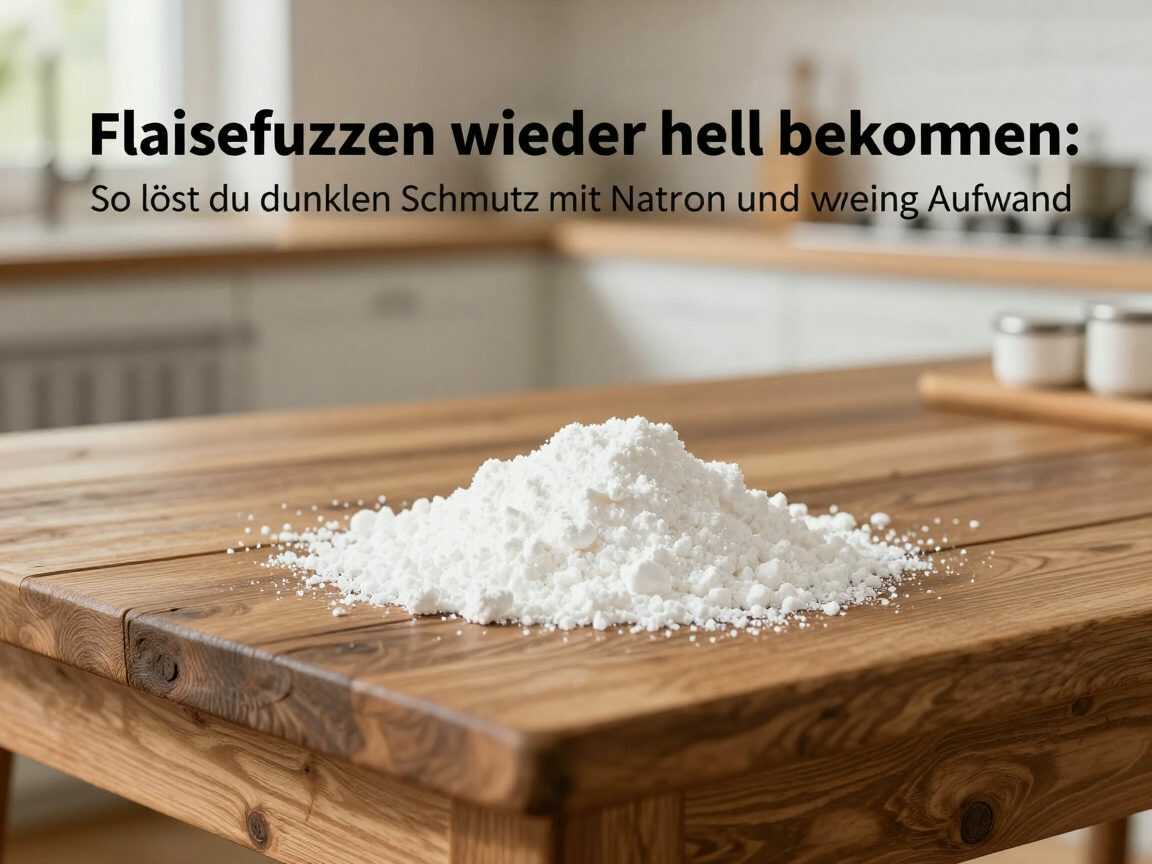 Fliesenfugen wieder hell bekommen: So löst du dunklen Schmutz mit Natron und wenig Aufwand