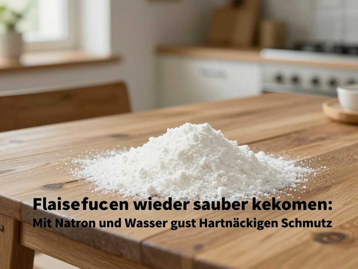 Fliesenfugen wieder sauber bekommen: Mit Natron und Wasser gegen hartnäckigen Schmutz