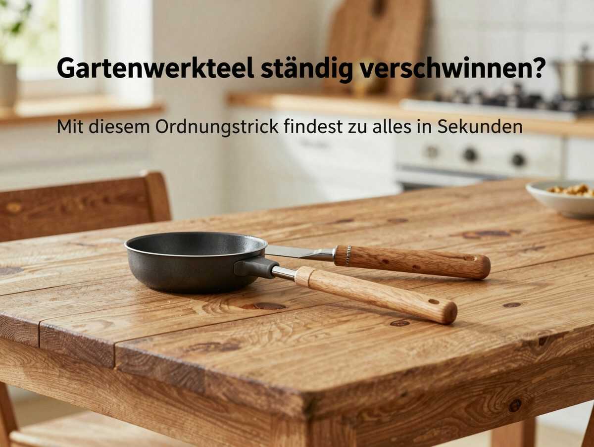 Gartenwerkzeug ständig verschwunden? Mit diesem Ordnungstrick findest du alles in Sekunden