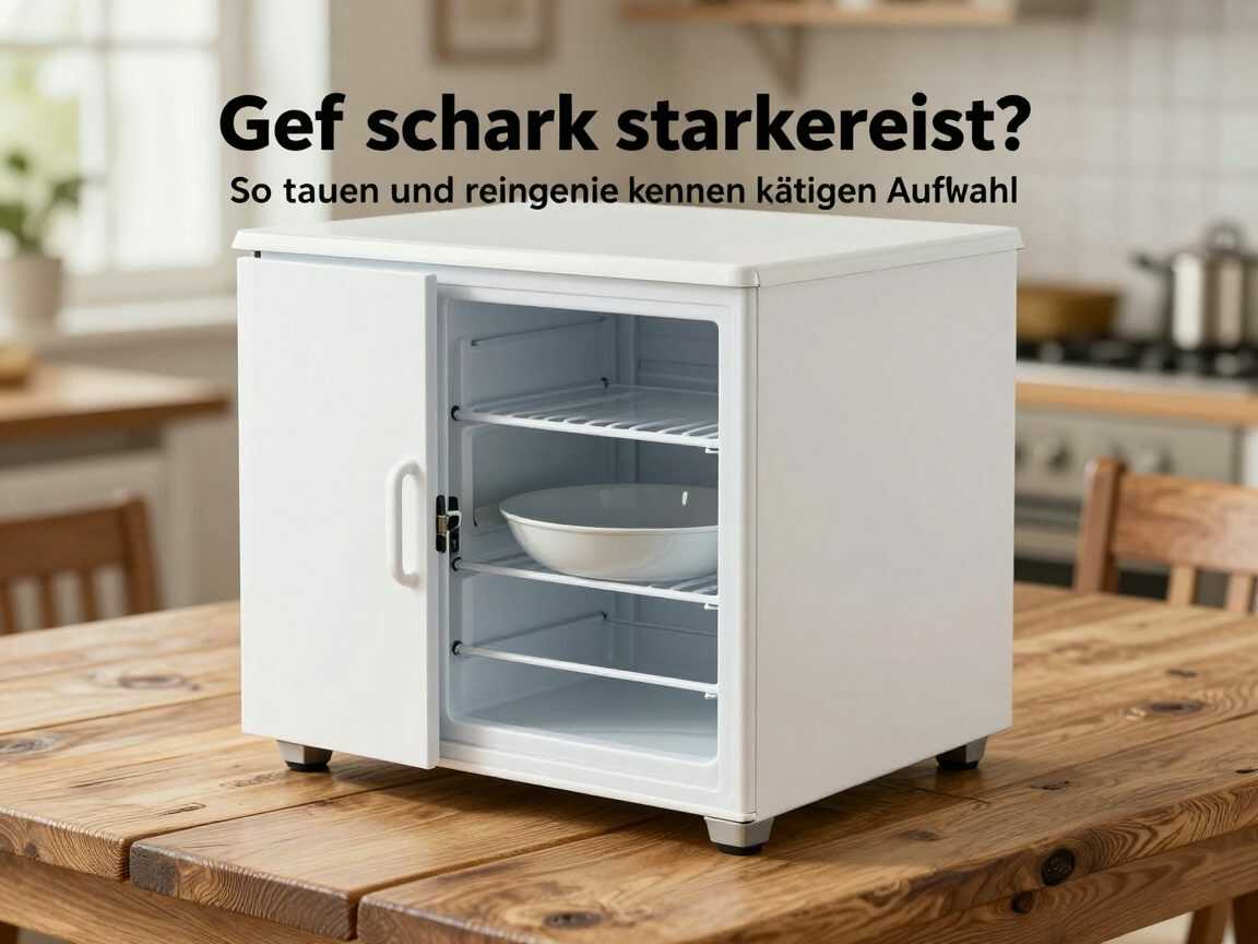 Gefrierschrank stark vereist? So tauen und reinigen Sie ihn gründlich – ohne Schäden und ohne unnötigen Aufwand